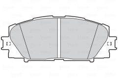 VALEO 302334 — Plăcuțe de frână disc