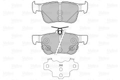VALEO 601479 — Колодки тормозные дисковые