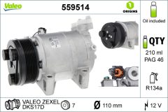 VALEO 559514 — Compresor aer condiționat