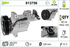 VALEO 813756 — Compresor aer condiționat