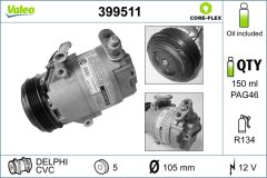 VALEO 399511 — Компрессор кондиционера
