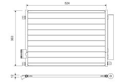 VALEO 814155 — Radiator aer condiționat