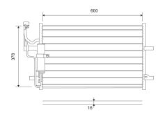 VALEO 814265 — Radiator aer condiționat