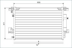VALEO 814315 — Радиатор кондиционера