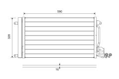 VALEO 814364 — Radiator aer condiționat