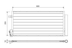 VALEO 814377 — Радиатор кондиционера