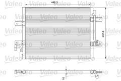 VALEO 814384 — Radiator aer condiționat