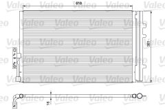 VALEO 814386 — Радиатор кондиционера