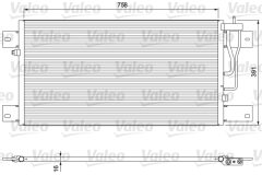 VALEO 815064 — Радиатор кондиционера