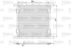 VALEO 815088 — Radiator aer condiționat