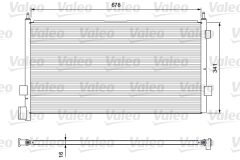 VALEO 815094 — Радиатор кондиционера