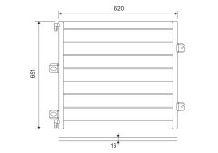 VALEO 815127 — Radiator aer condiționat