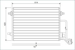 VALEO 817679 — Радиатор кондиционера