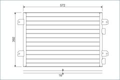 VALEO 817701 — Радиатор кондиционера
