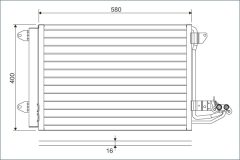 VALEO 817777 — Радиатор кондиционера