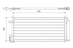 VALEO 818192 — Радиатор кондиционера