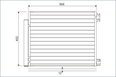 VALEO 822569 — Радиатор кондиционера