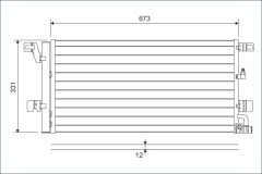 VALEO 822596 — Радиатор кондиционера