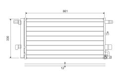 VALEO 822650 — Радиатор кондиционера