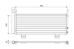 VALEO 822663 — Радиатор кондиционера
