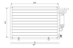 VALEO 822699 — Радиатор кондиционера