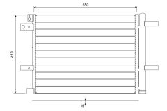 VALEO 822706 — Радиатор кондиционера