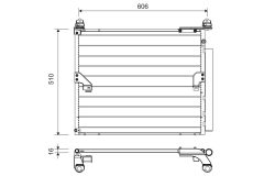VALEO 822717 — Radiator aer condiționat
