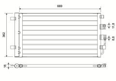 VALEO 822767 — Radiator aer condiționat
