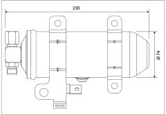 VALEO 596608 — Filtru deshidrator aer condiționat