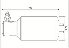VALEO 596657 — Осушитель кондиционера