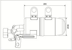 VALEO 596674 — Filtru deshidrator aer condiționat