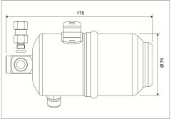 VALEO 596693 — Осушитель кондиционера