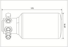 VALEO 596710 — Filtru deshidrator aer condiționat