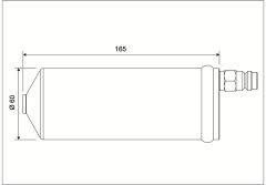 VALEO 596714 — Filtru deshidrator aer condiționat