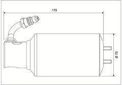 VALEO 596735 — Filtru deshidrator aer condiționat