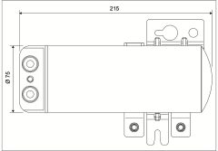 VALEO 596736 — Осушитель кондиционера