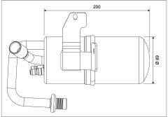 VALEO 596740 — Осушитель кондиционера