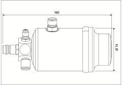 VALEO 596759 — Filtru deshidrator aer condiționat