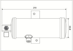 VALEO 596763 — Осушитель кондиционера