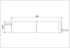VALEO 596765 — Filtru deshidrator aer condiționat