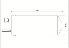 VALEO 596771 — Filtru deshidrator aer condiționat