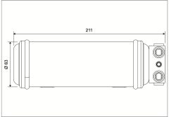 VALEO 596815 — Осушитель кондиционера