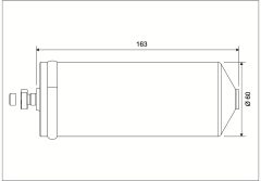 VALEO 596869 — Filtru deshidrator aer condiționat