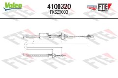 VALEO 4100320 — Cablu de ambreiaj