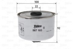 VALEO 587183 — Топливный фильтр