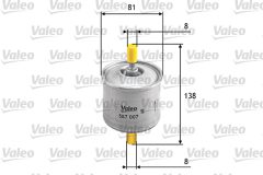VALEO 587007 — Топливный фильтр
