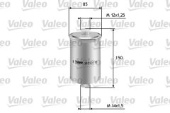 VALEO 587202 — Топливный фильтр