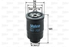 VALEO 587702 — Filtru combustibil