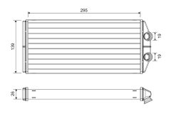 VALEO 811504 — Радиатор печки