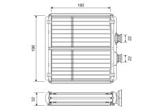 VALEO 811508 — Радиатор печки
